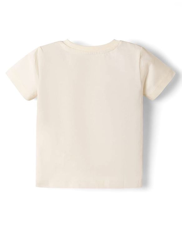 Babyhug Disney Single Jersey Knit Half Sleeves T-Shirt WIth Micky Mouse Graphic - Multicolor
