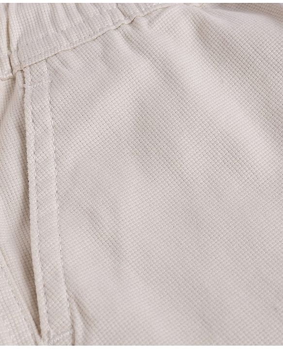 Pine Kids Cotton Elastane Woven Full Length Trouser In Khaki