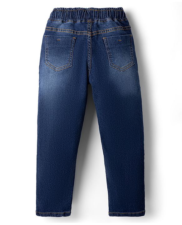 Pine Kids Denim Woven Full Length Jeans - Navy Blue