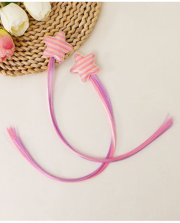 Babyhug Free Size Hair Extension - Pink