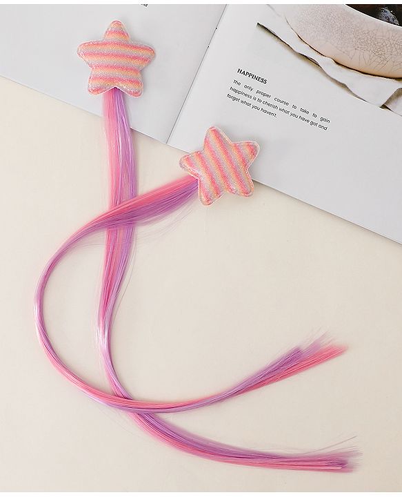 Babyhug Free Size Hair Extension - Pink