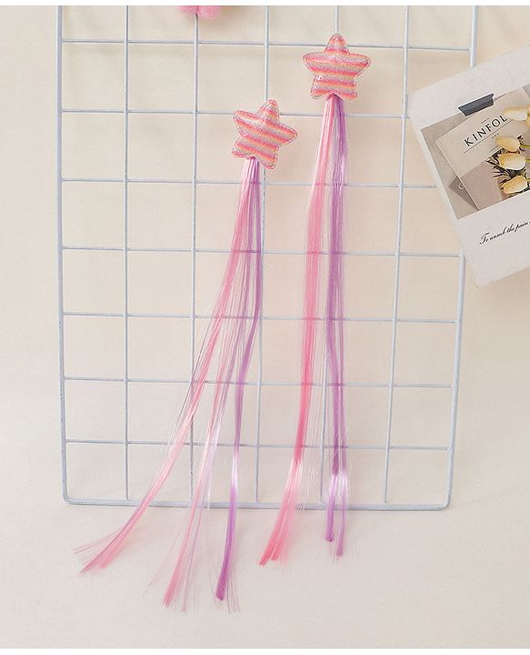 Babyhug Free Size Hair Extension - Pink