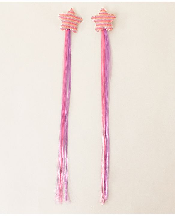 Babyhug Free Size Hair Extension - Pink