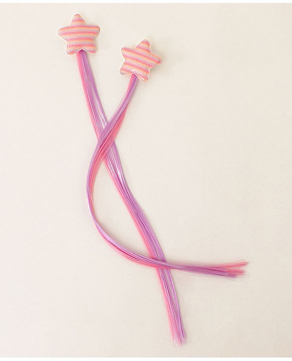 Babyhug Free Size Hair Extension - Pink
