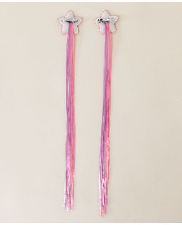 Babyhug Free Size Hair Extension - Pink