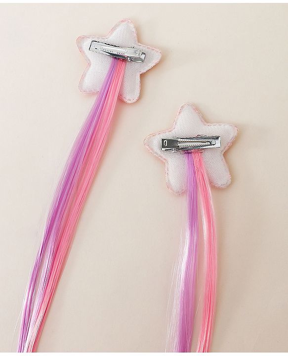 Babyhug Free Size Hair Extension - Pink
