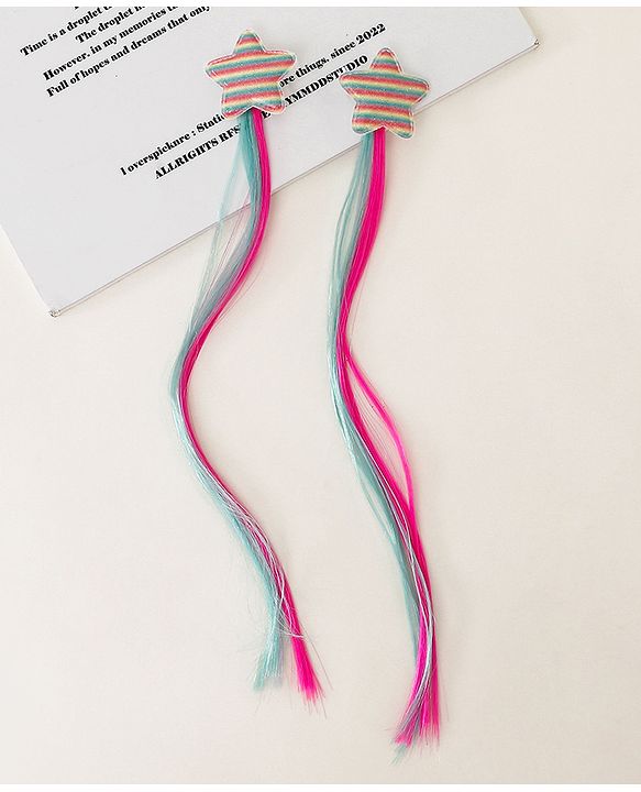 Babyhug Free Size Hair Extension - Pink