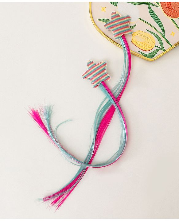 Babyhug Free Size Hair Extension - Pink