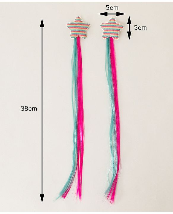 Babyhug Free Size Hair Extension - Pink