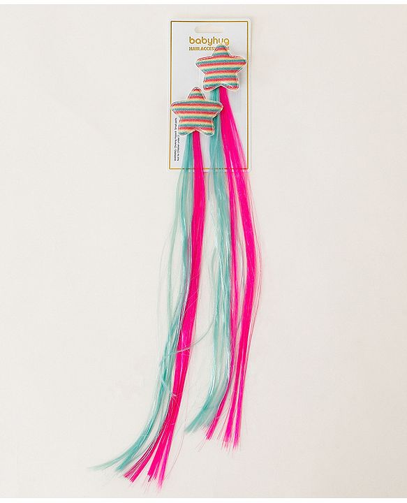 Babyhug Free Size Hair Extension - Pink