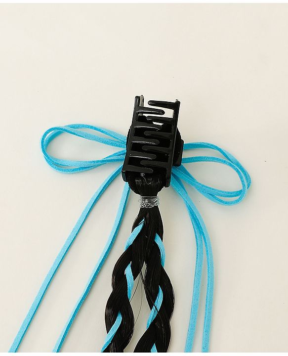 Pine Kids Free Size Hair Extensions - Blue