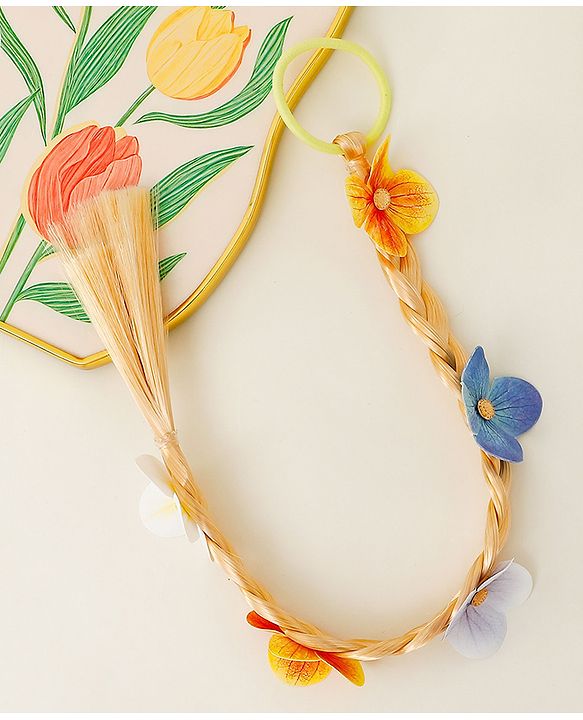Pine Kids Free Size Hair Extensions - Multicolor
