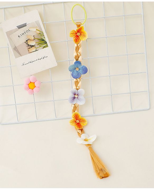 Pine Kids Free Size Hair Extensions - Multicolor