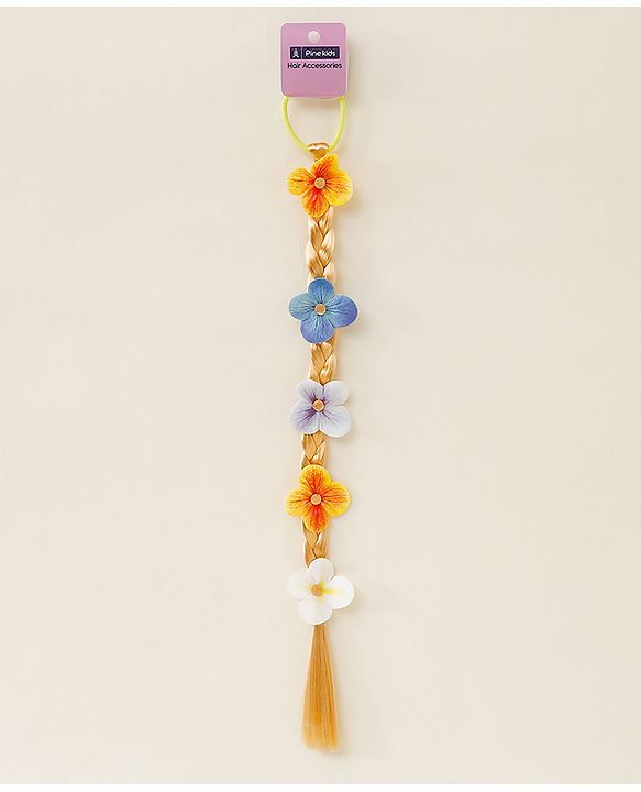 Pine Kids Free Size Hair Extensions - Multicolor