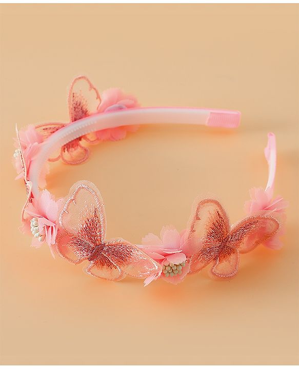 Pine Kids Hair Band Free Size-Pink