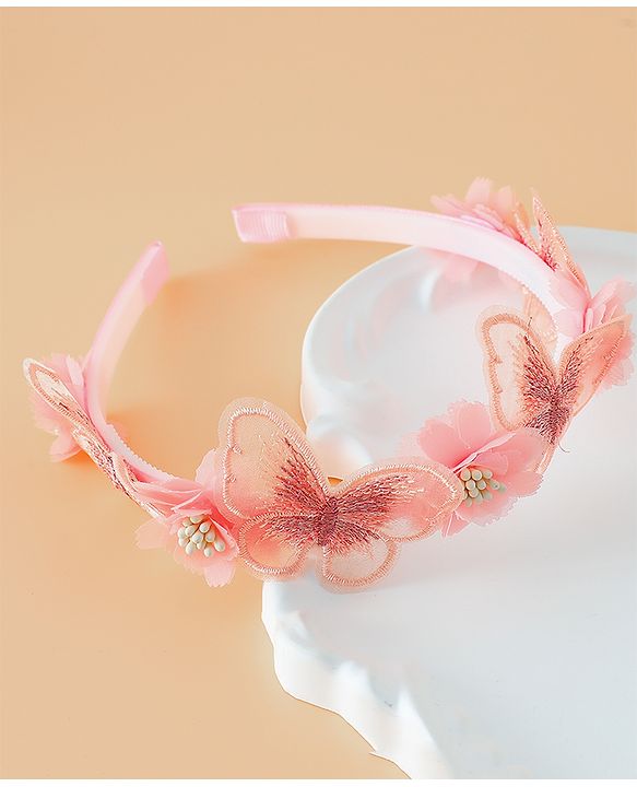 Pine Kids Hair Band Free Size-Pink