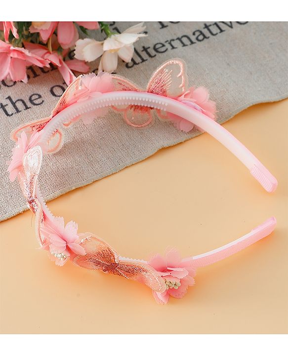 Pine Kids Hair Band Free Size-Pink