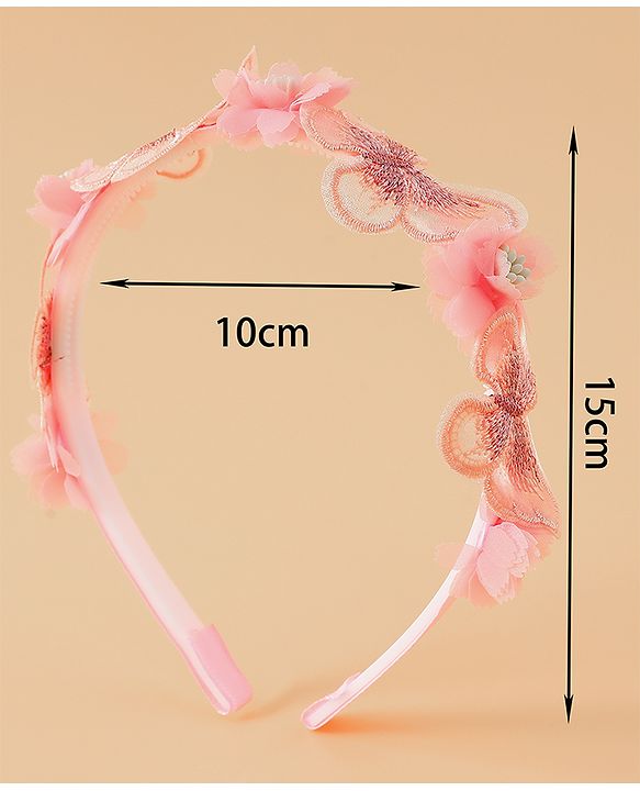 Pine Kids Hair Band Free Size-Pink