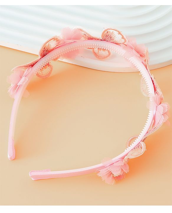 Pine Kids Hair Band Free Size-Pink