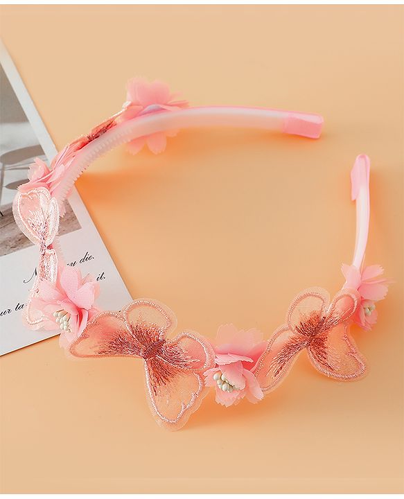 Pine Kids Hair Band Free Size-Pink