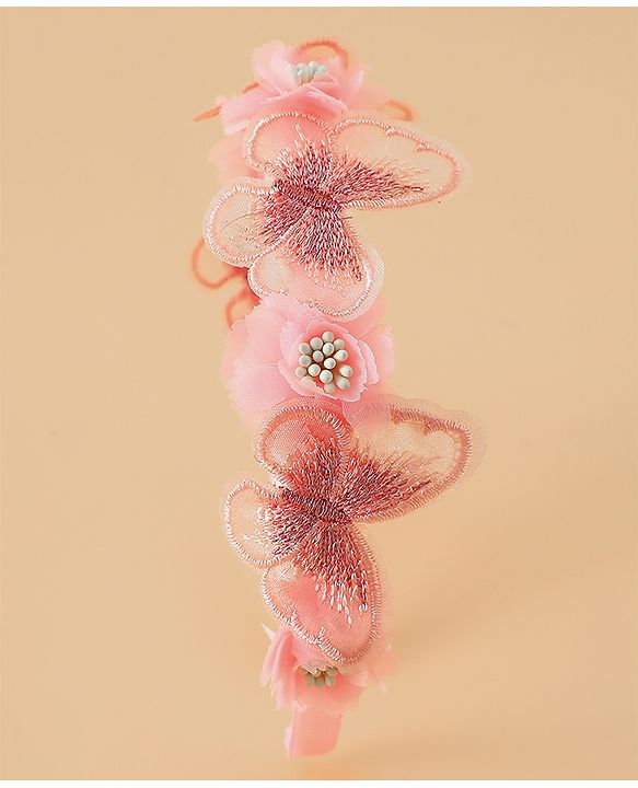 Pine Kids Hair Band Free Size-Pink