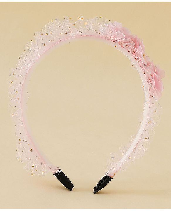 Babyhug Free Size Hair Bands - Pink