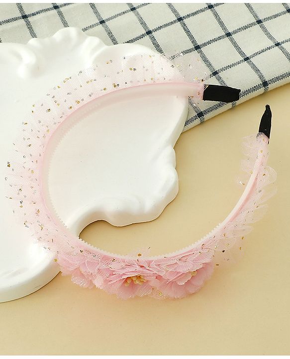 Babyhug Free Size Hair Bands - Pink