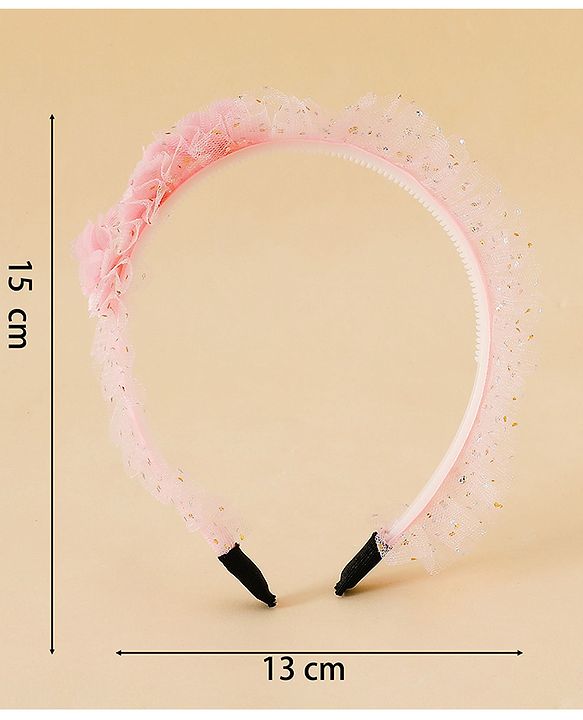 Babyhug Free Size Hair Bands - Pink