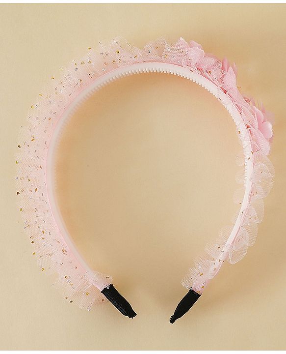 Babyhug Free Size Hair Bands - Pink