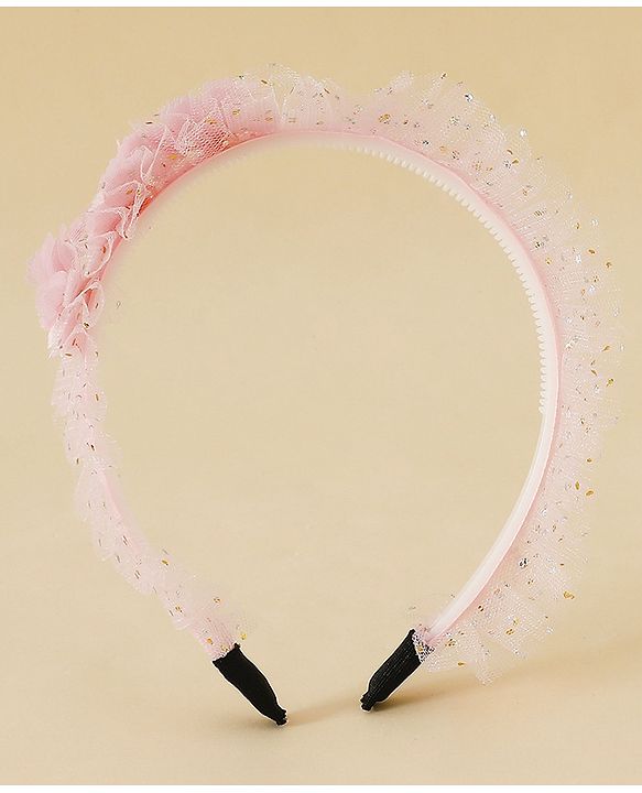 Babyhug Free Size Hair Bands - Pink