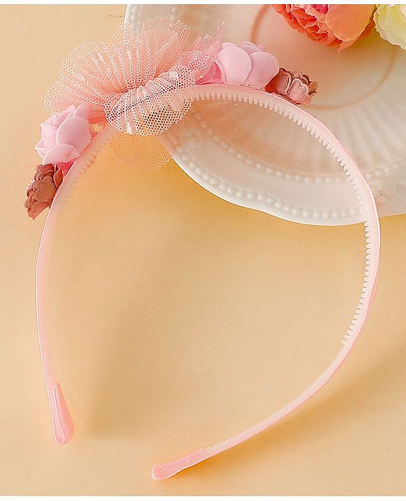 Babyhug Free Size Hair Bands - Pink