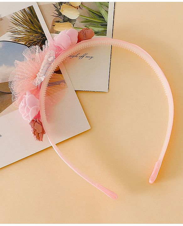 Babyhug Free Size Hair Bands - Pink