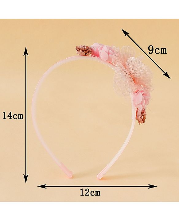 Babyhug Free Size Hair Bands - Pink