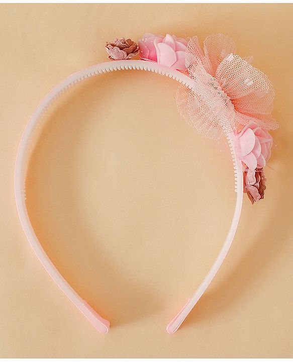 Babyhug Free Size Hair Bands - Pink