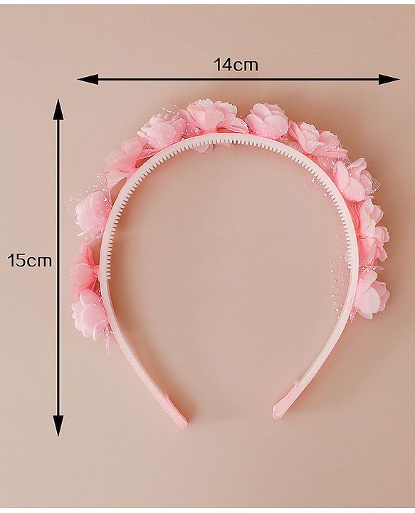 Pine Kids Free Size Hair Bands - Pink