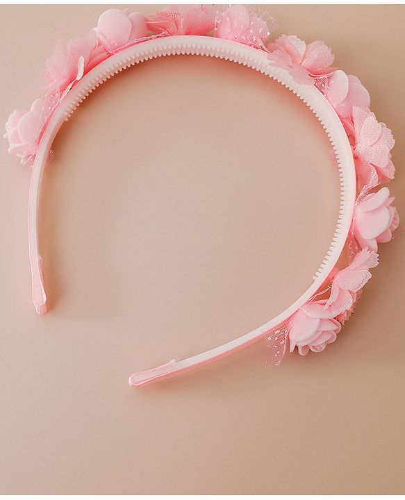 Pine Kids Free Size Hair Bands - Pink