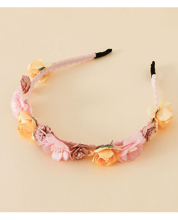 Pine Kids Free Size Hair Bands - Pink