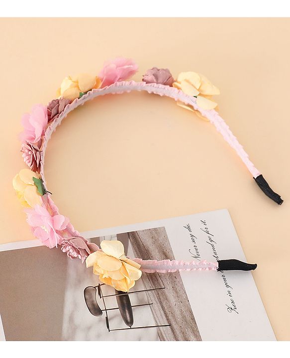 Pine Kids Free Size Hair Bands - Pink