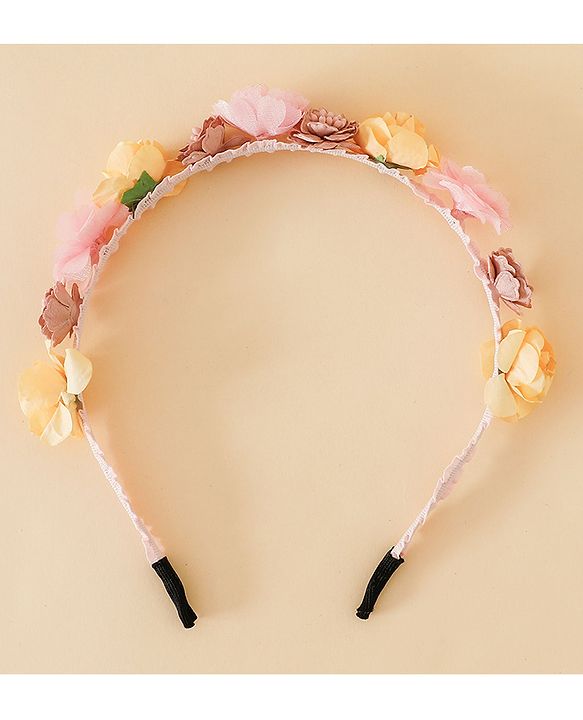 Pine Kids Free Size Hair Bands - Pink