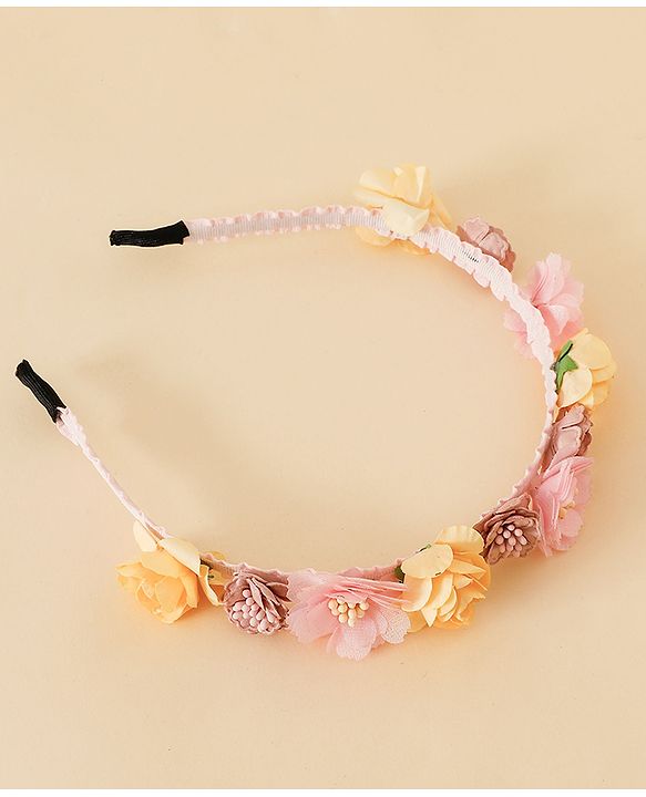 Pine Kids Free Size Hair Bands - Pink