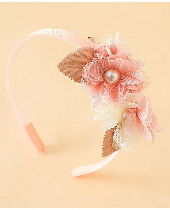 Babyhug Free Size Hair Bands - Pink