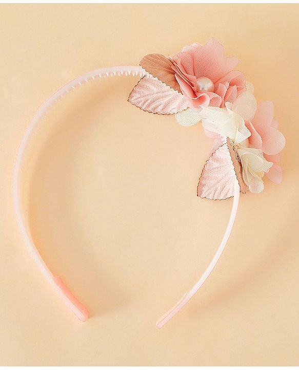 Babyhug Free Size Hair Bands - Pink