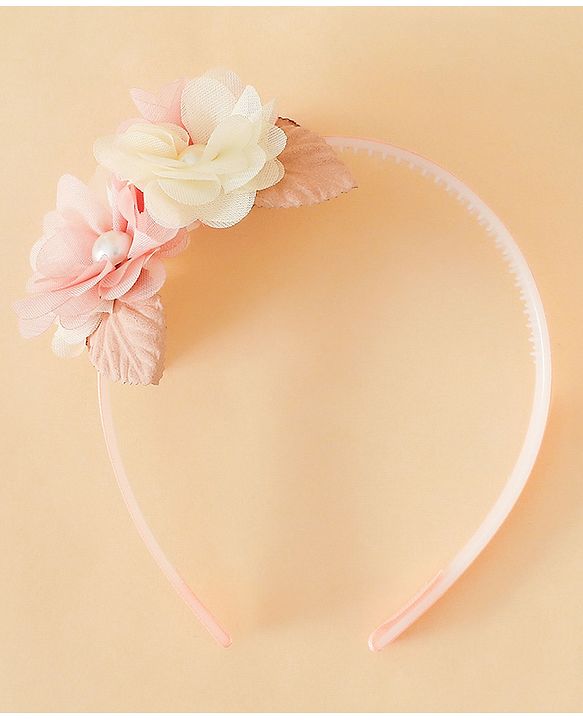 Babyhug Free Size Hair Bands - Pink
