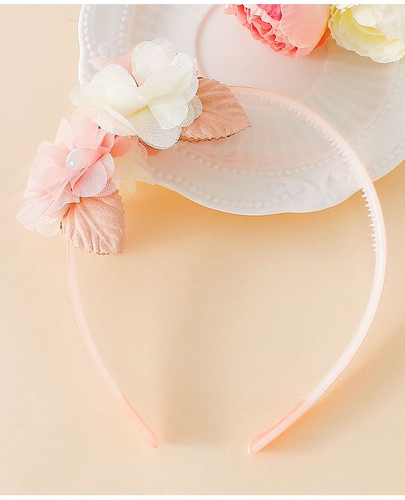 Babyhug Free Size Hair Bands - Pink