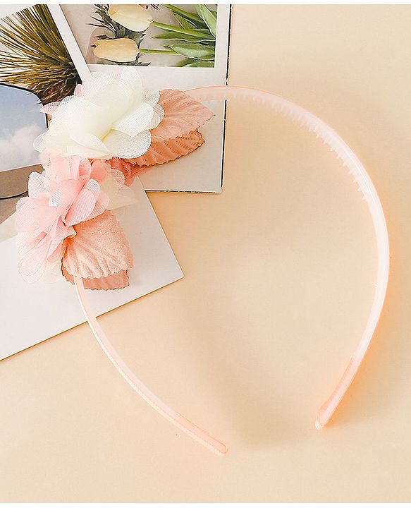 Babyhug Free Size Hair Bands - Pink