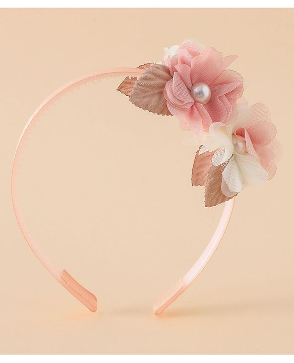 Babyhug Free Size Hair Bands - Pink