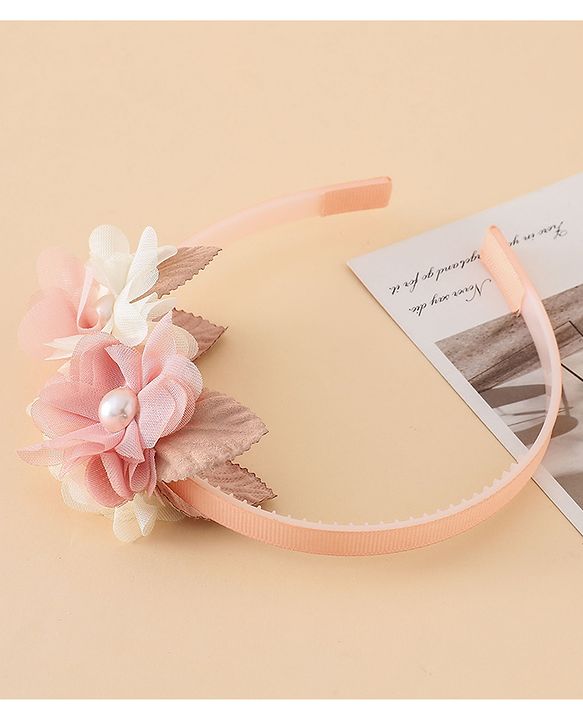 Babyhug Free Size Hair Bands - Pink