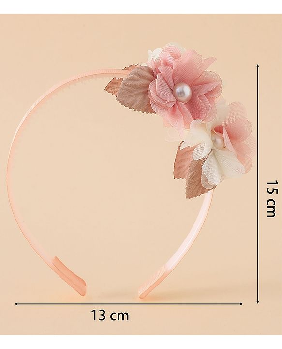 Babyhug Free Size Hair Bands - Pink