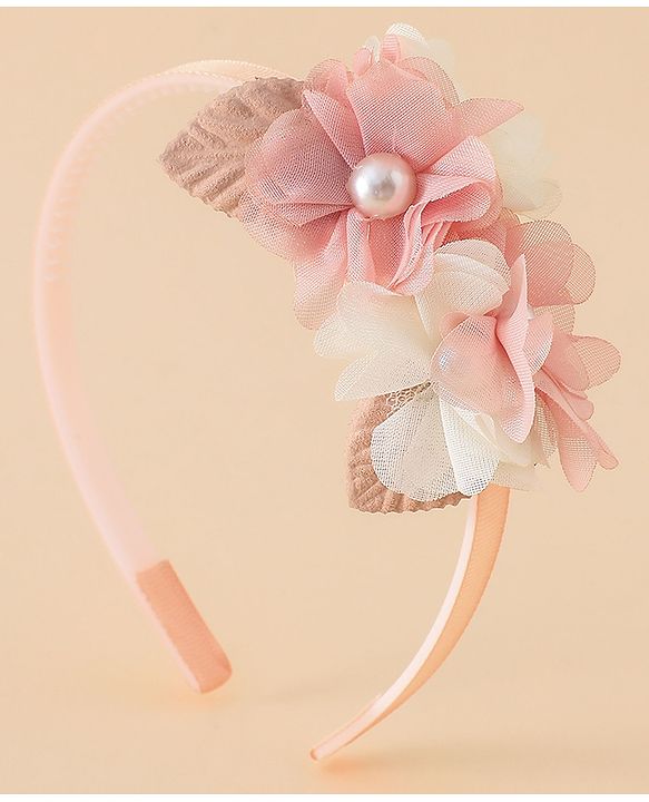 Babyhug Free Size Hair Bands - Pink