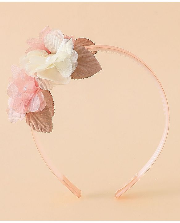 Babyhug Free Size Hair Bands - Pink
